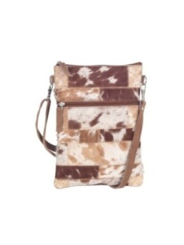 Bandolera marron 18x24