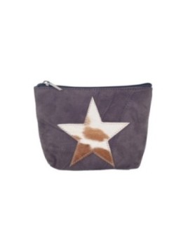 Neceser piel estrella 18x14