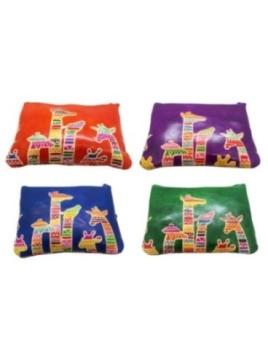 Monedero girafa 4 dif.