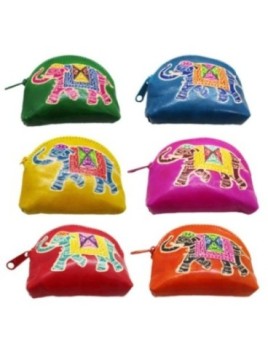 Monedero elefante 6 dif.